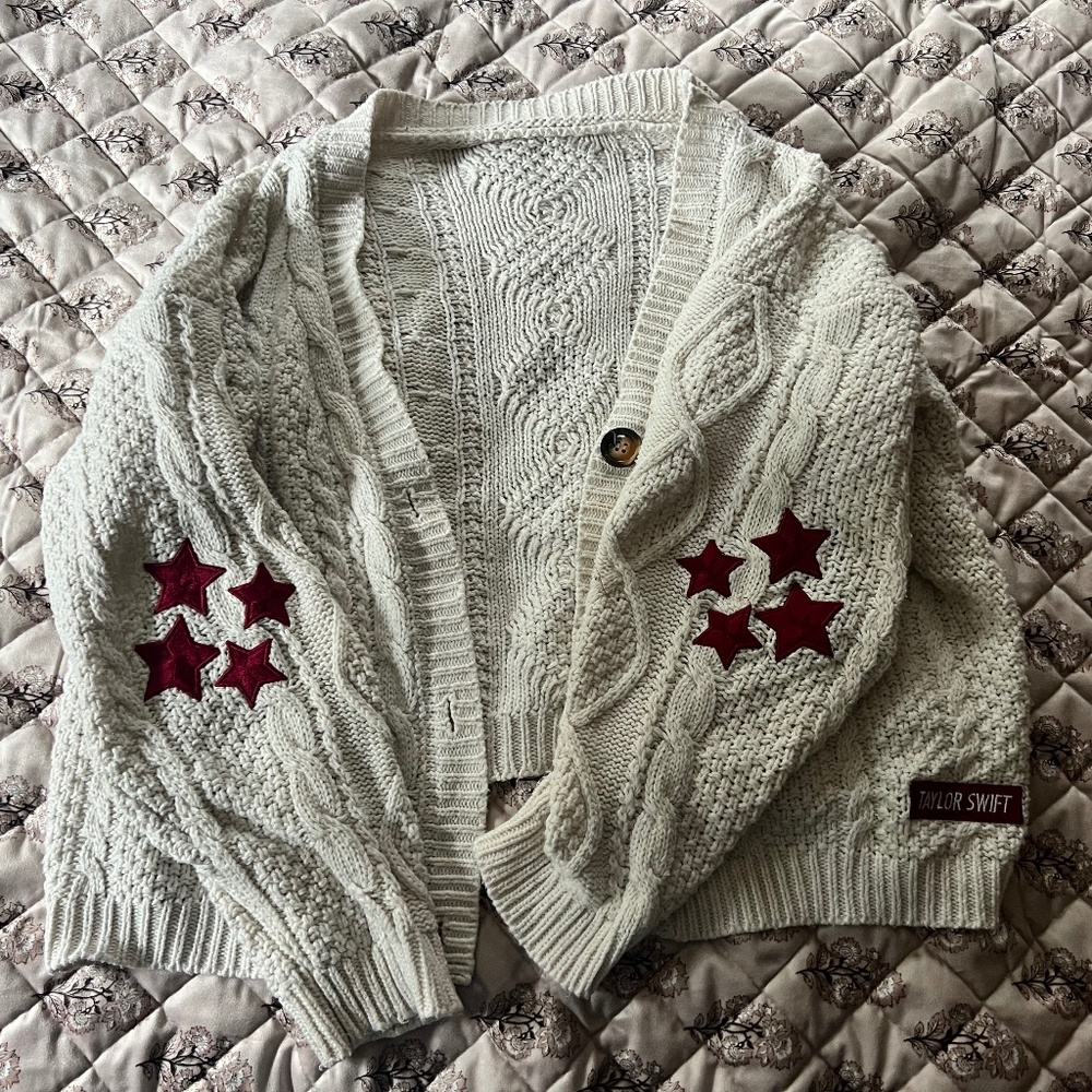 Authentic Taylor Swift Red Cardigan